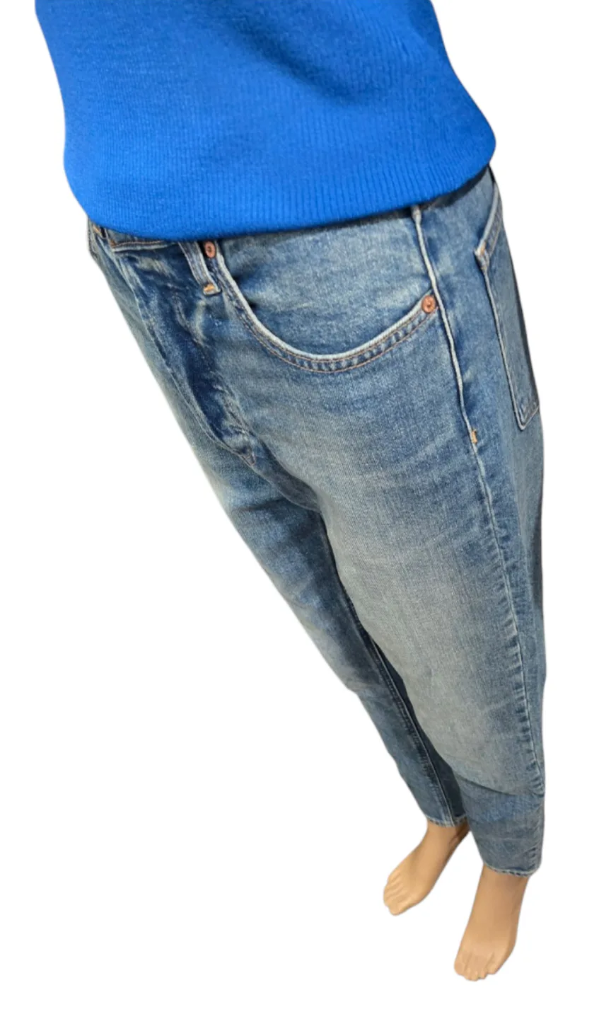 Aritzia Denim Forum The Yoko High Rise Slim Jeans Size 27 image indicator(6)