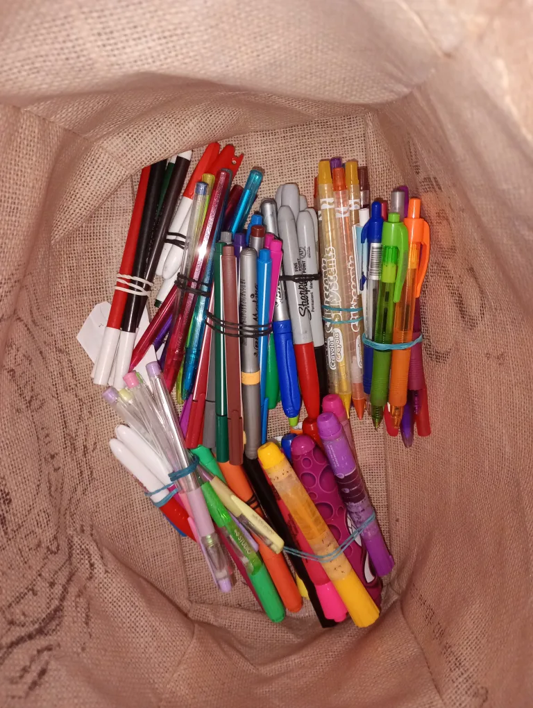 Huge Art Supply Bundle - Crayons, Pencils, Markers & More! image indicator(4)