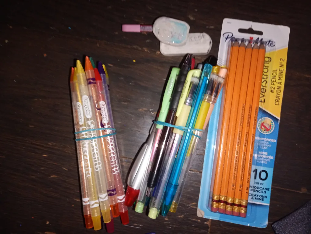 Huge Art Supply Bundle - Crayons, Pencils, Markers & More! image indicator(5)