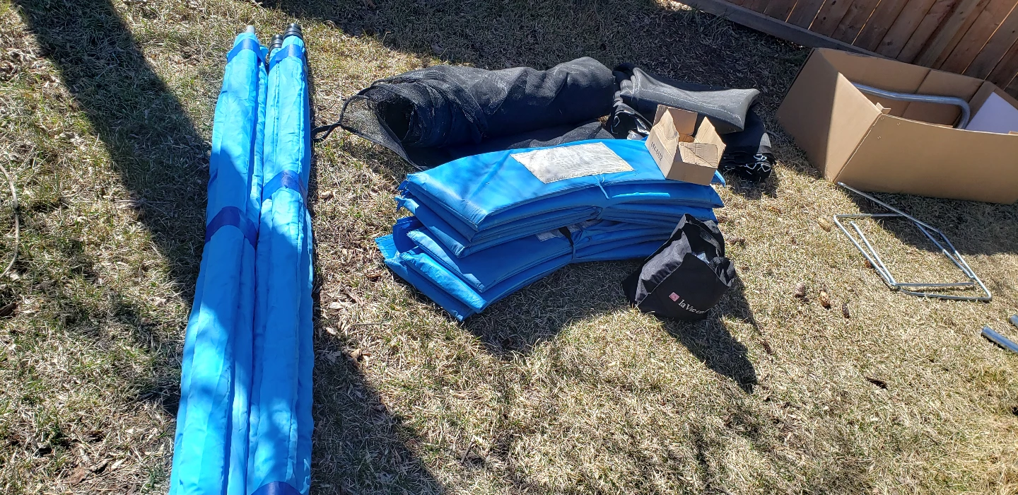 Used 12ft Skywalker Trampoline - photo 3