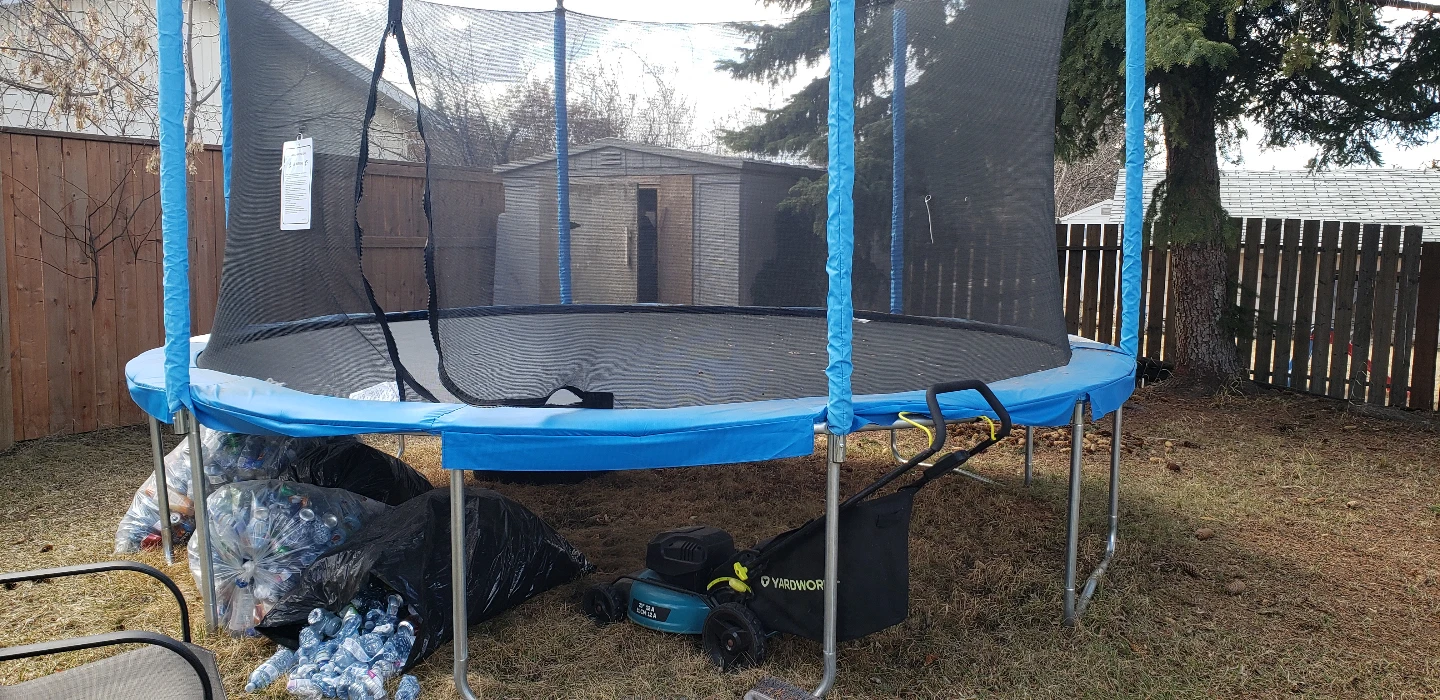 Used 12ft Skywalker Trampoline - photo 4