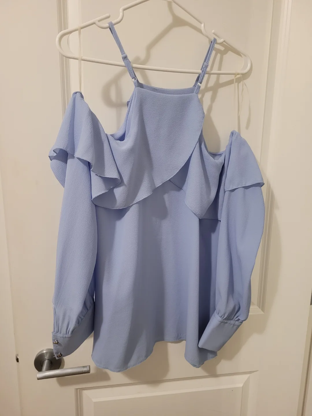 Two Women's Cold Shoulder Blouses - each  for 25$ image indicator(2)