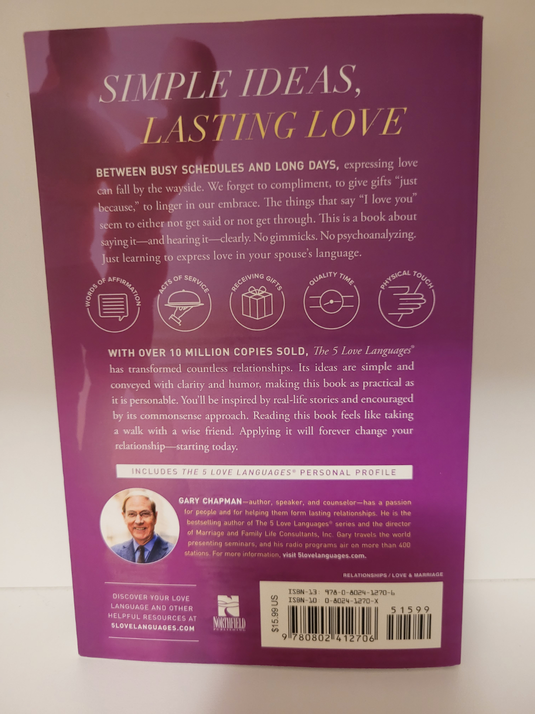 The 5 Love Languages by Gary Chapman - photo 2
