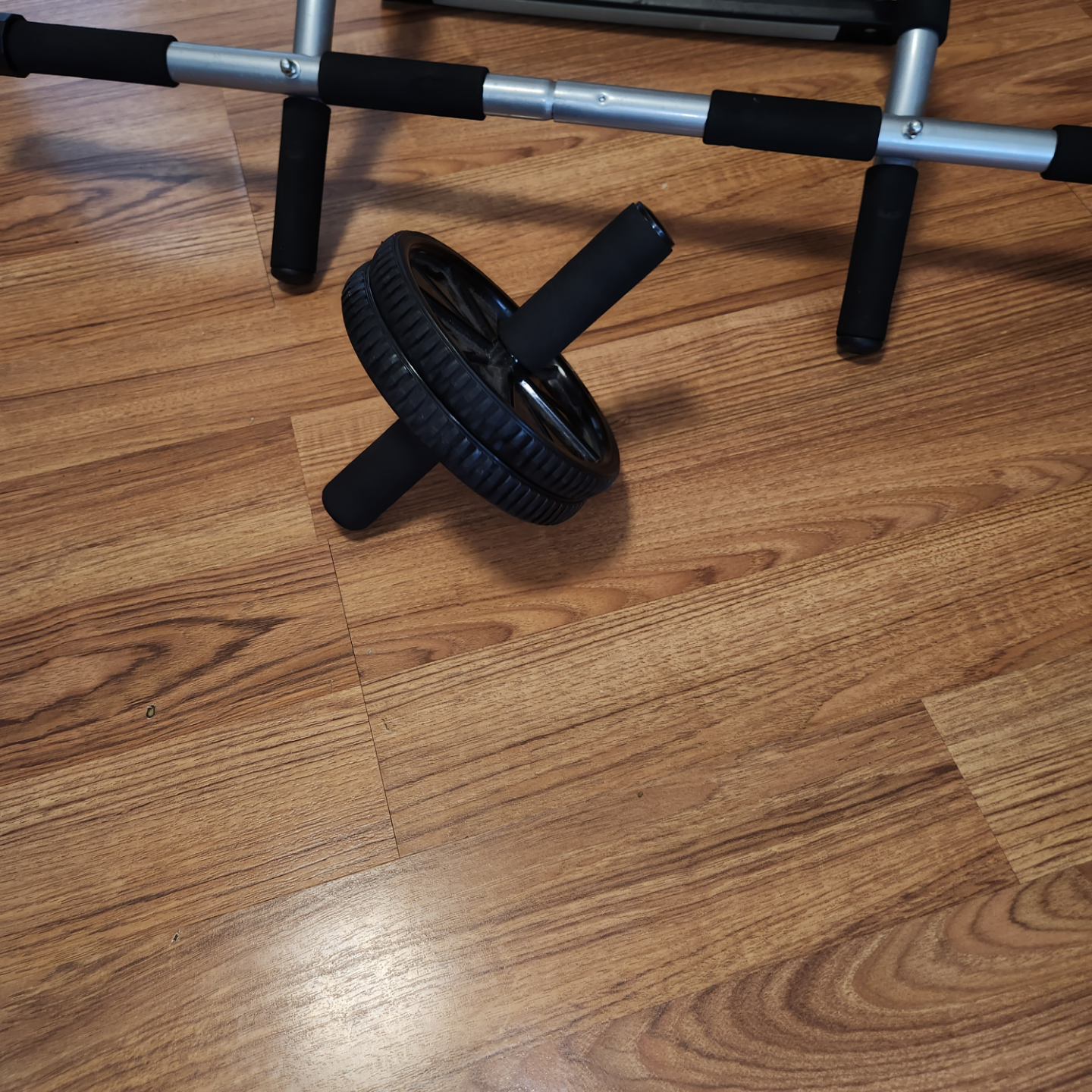 Ab Roller Wheel with Doorway Pull Up Bar