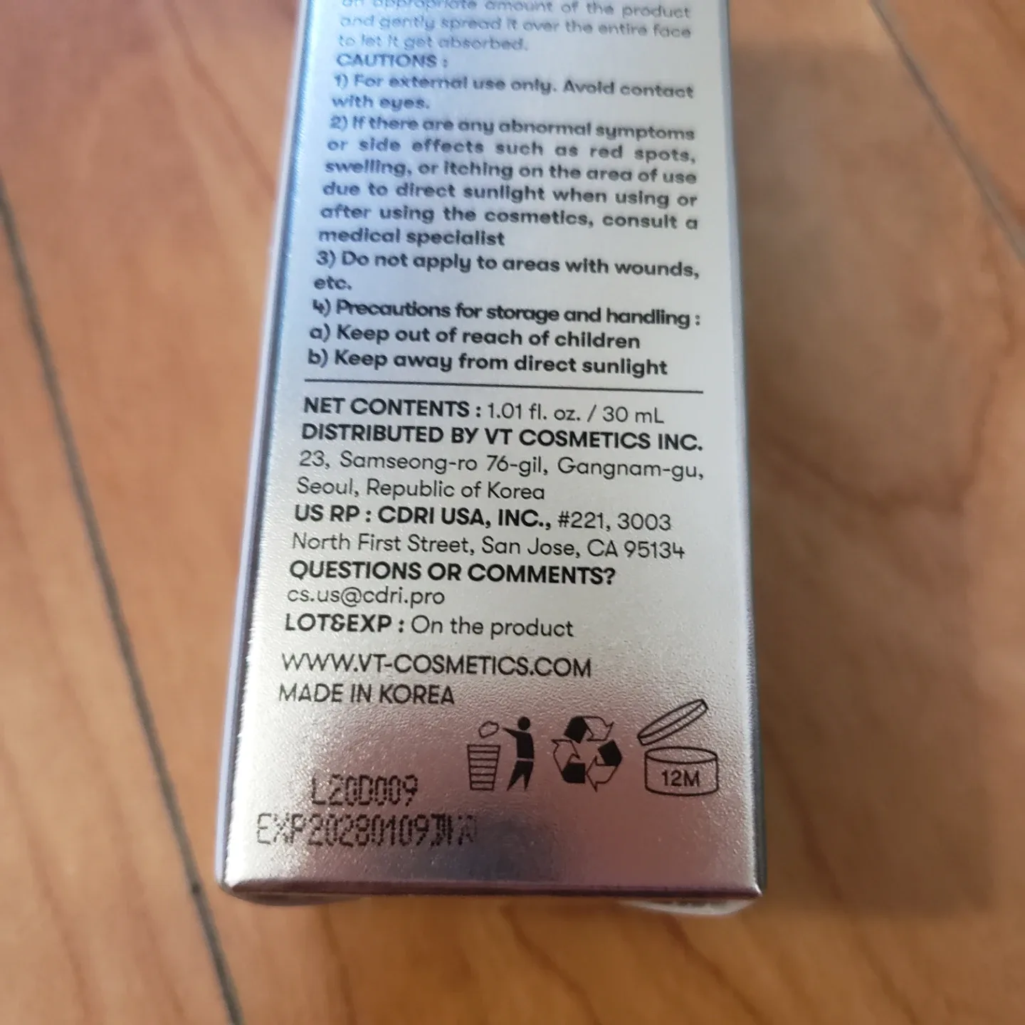 VT PDRN 100 Essence 30ml image indicator(2)