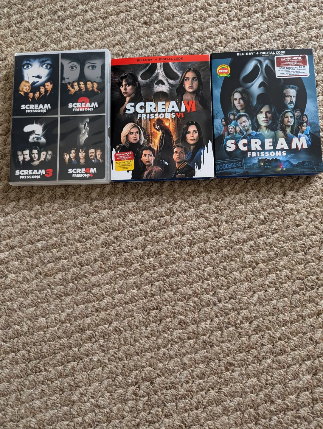 Scream (1996) - Scream 4 (2011) Blu-ray Collection image indicator(3)