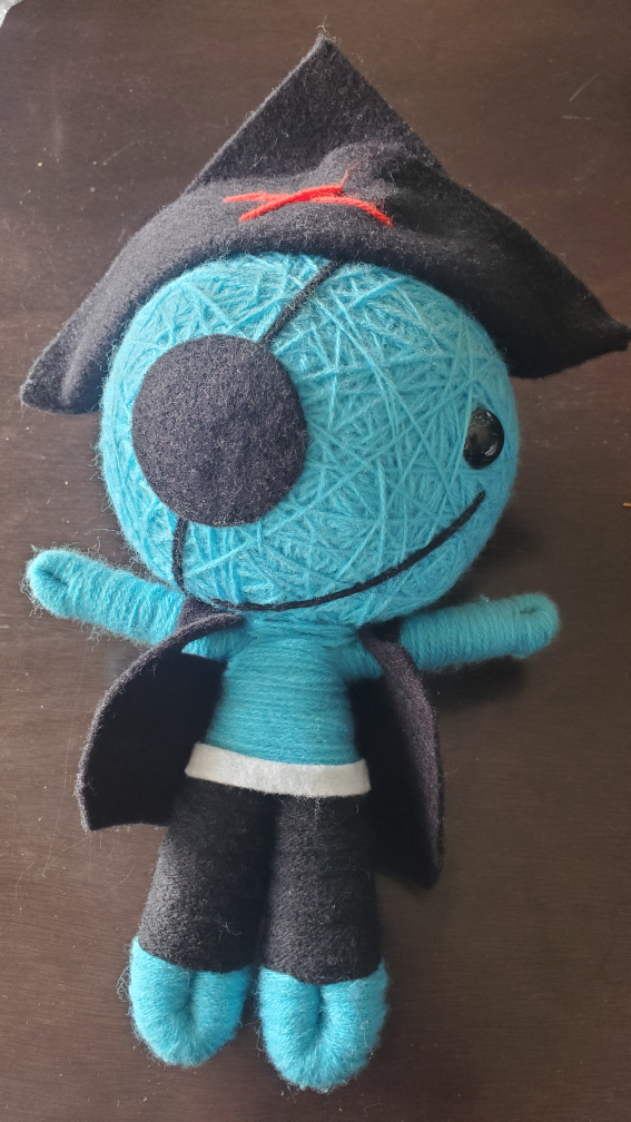 Yarn Pirate Doll Toy