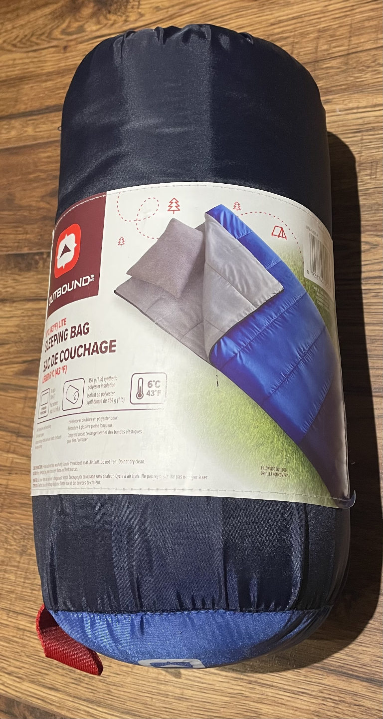 NEW Outbound 6°C (43°F) Lite Sleeping Bag - photo 2