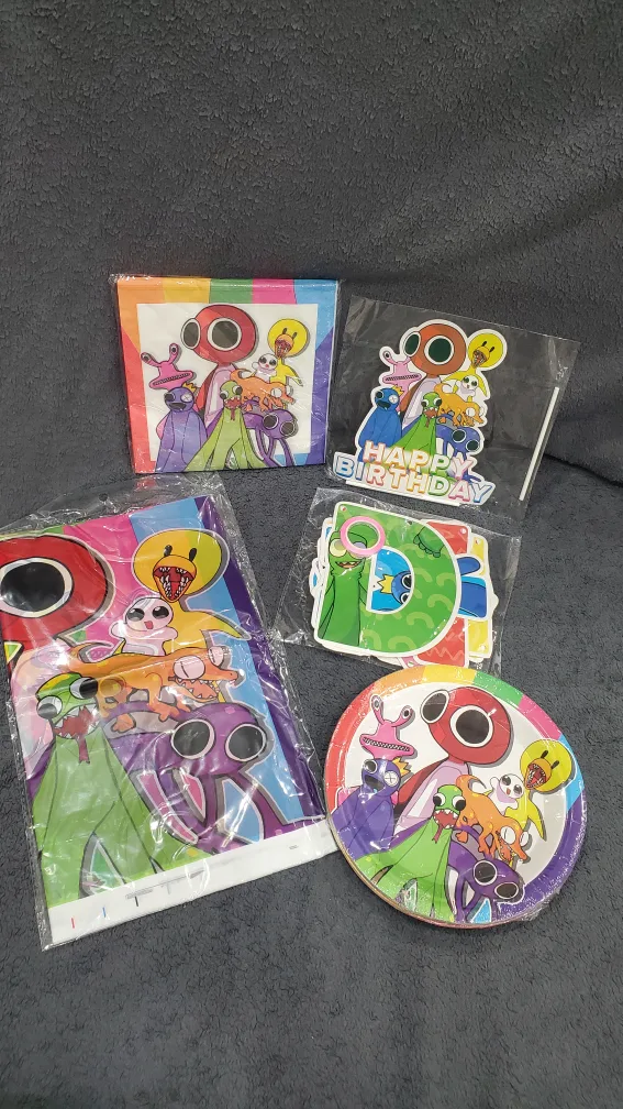 Rainbow Friends Birthday Party Decorations image indicator(2)