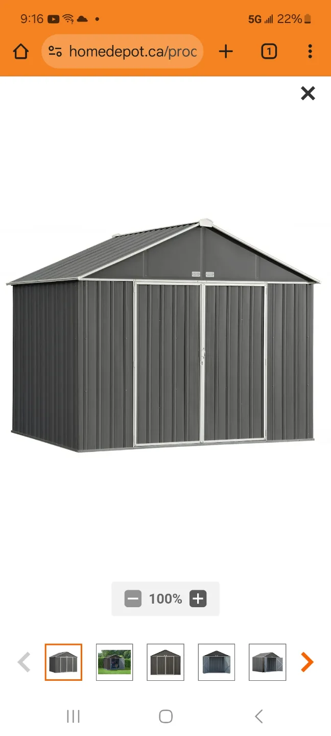 Suncaster Shed(8x10) thumbnail