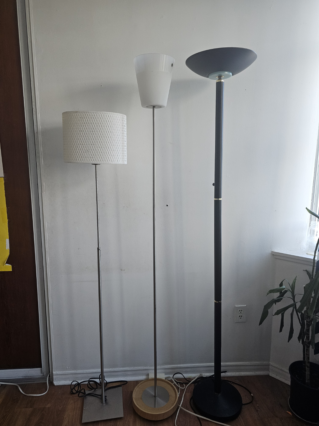 Three Floor Lamps & Table lamp - photo 5