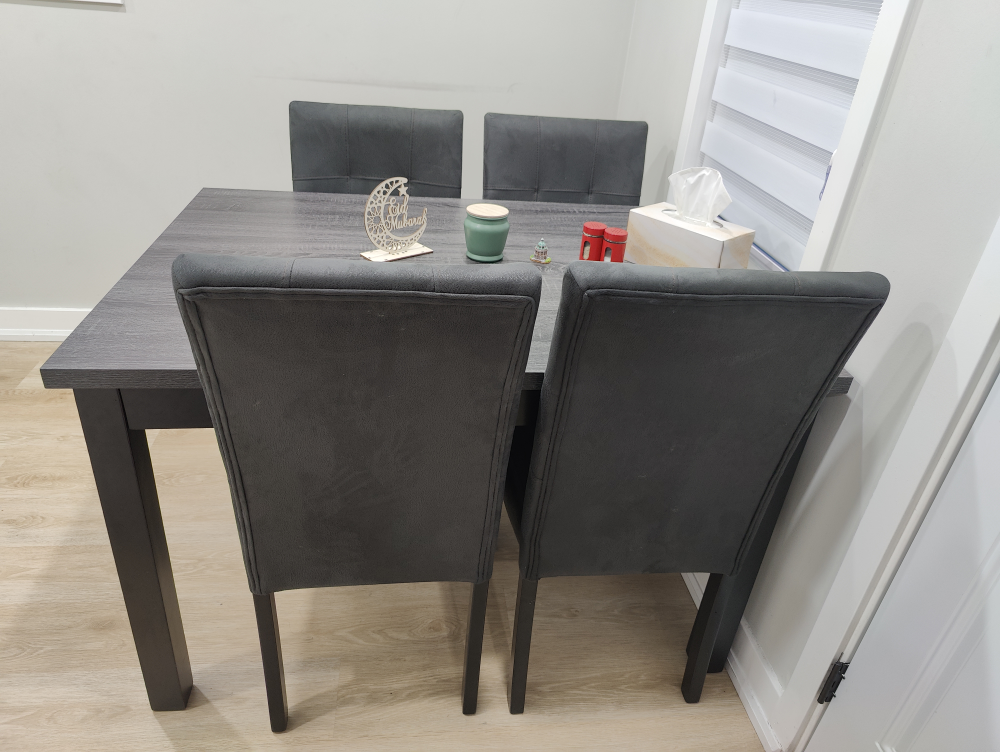 Square Dining Table Set with Four Chairs - photo 2