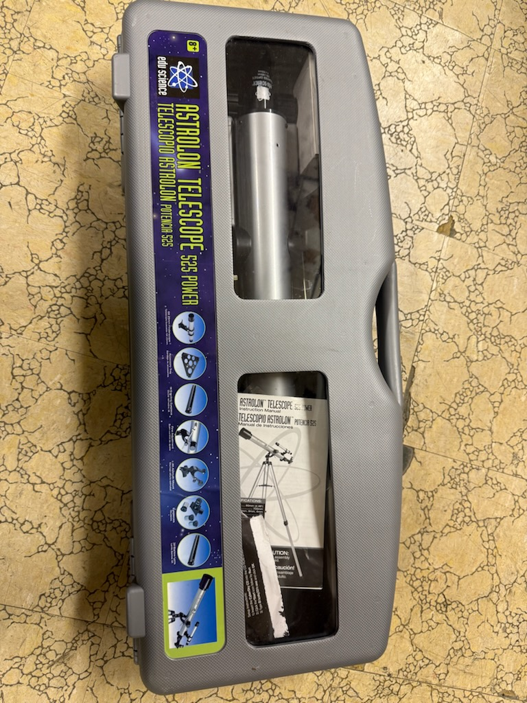 AstroScan 525 Power Telescope with Carrying Case