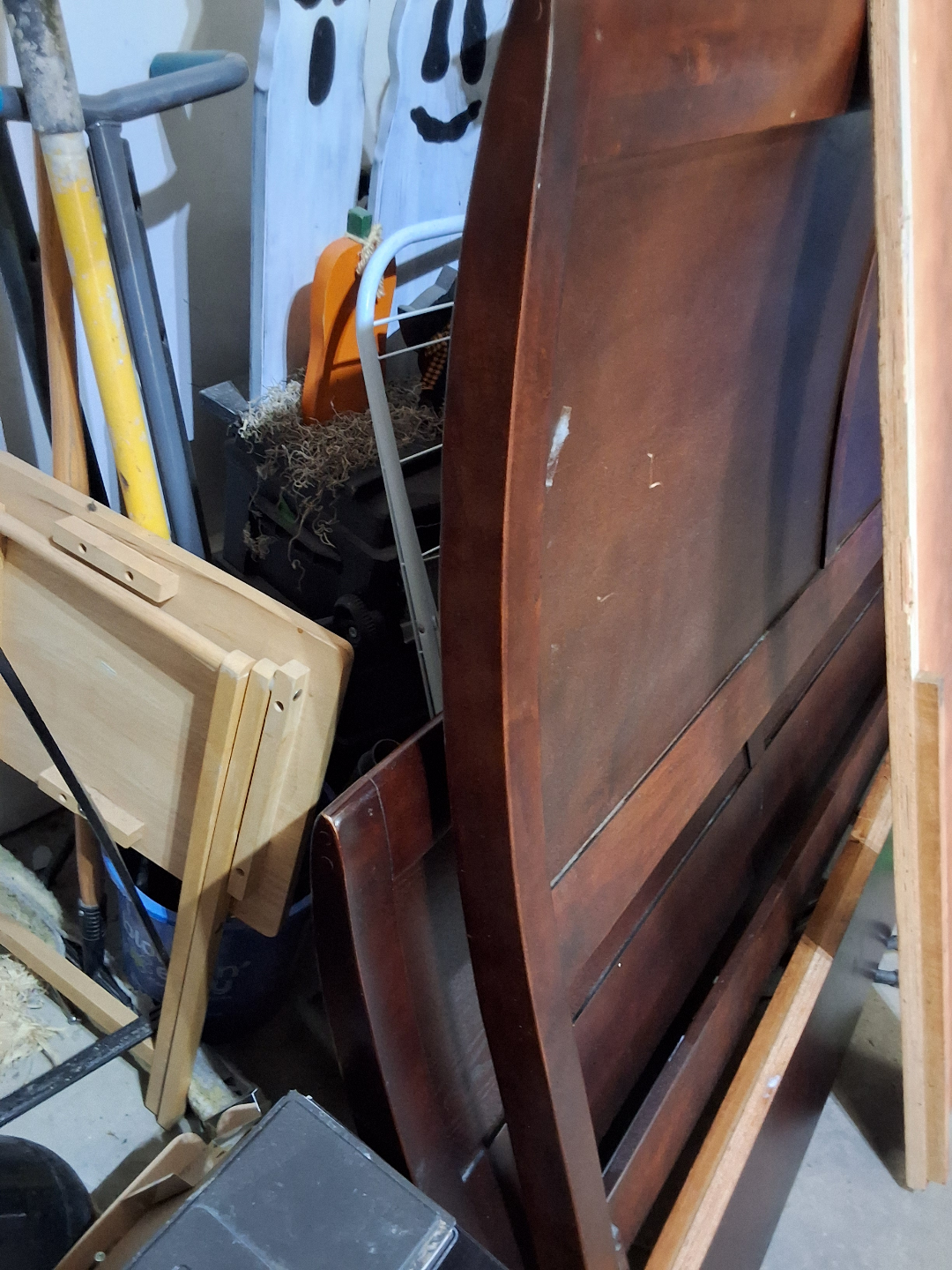 Sleigh Bed Frame - Disassembled - photo 2