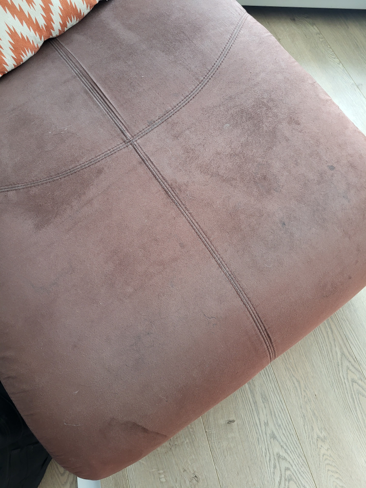 Brown Suade Chaise Lounge - photo 4