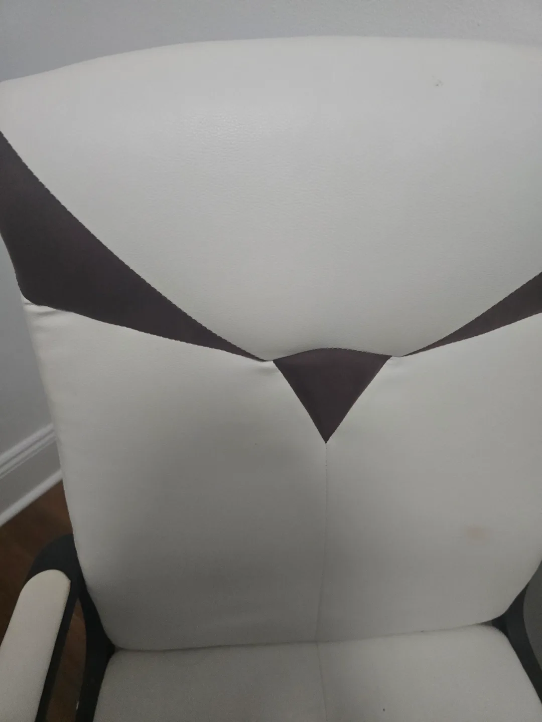 Office Chair - White and Brown image indicator(2)
