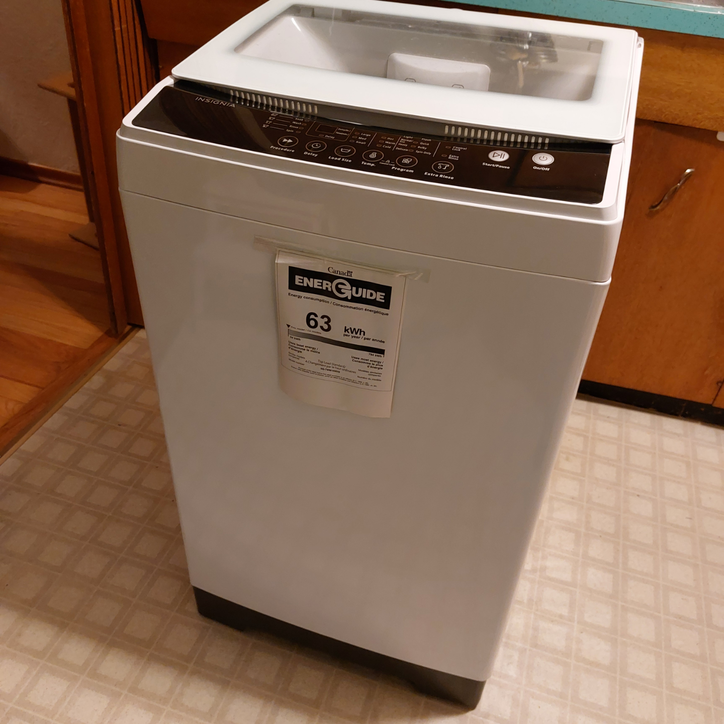 Insignia Top-Load Washer - NS-TWM16W9