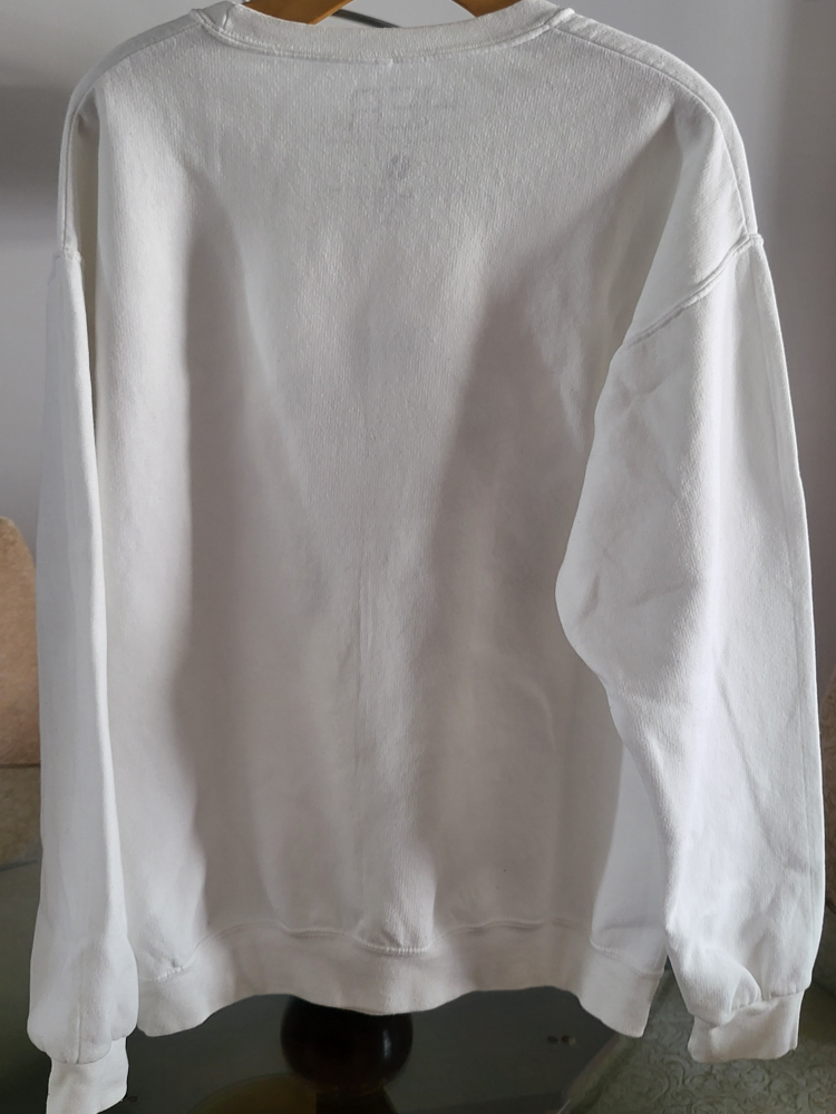 HER. White Crewneck Sweatshirt Size Large - photo 2