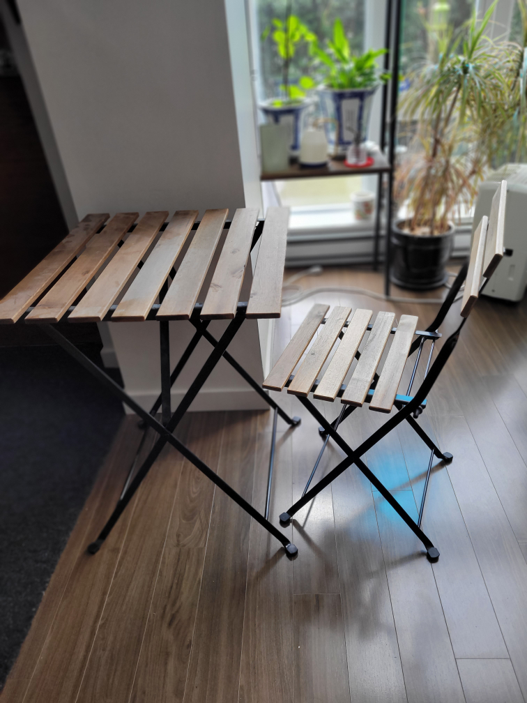 IKEA TÄRNÖ Folding Table and Chair Set