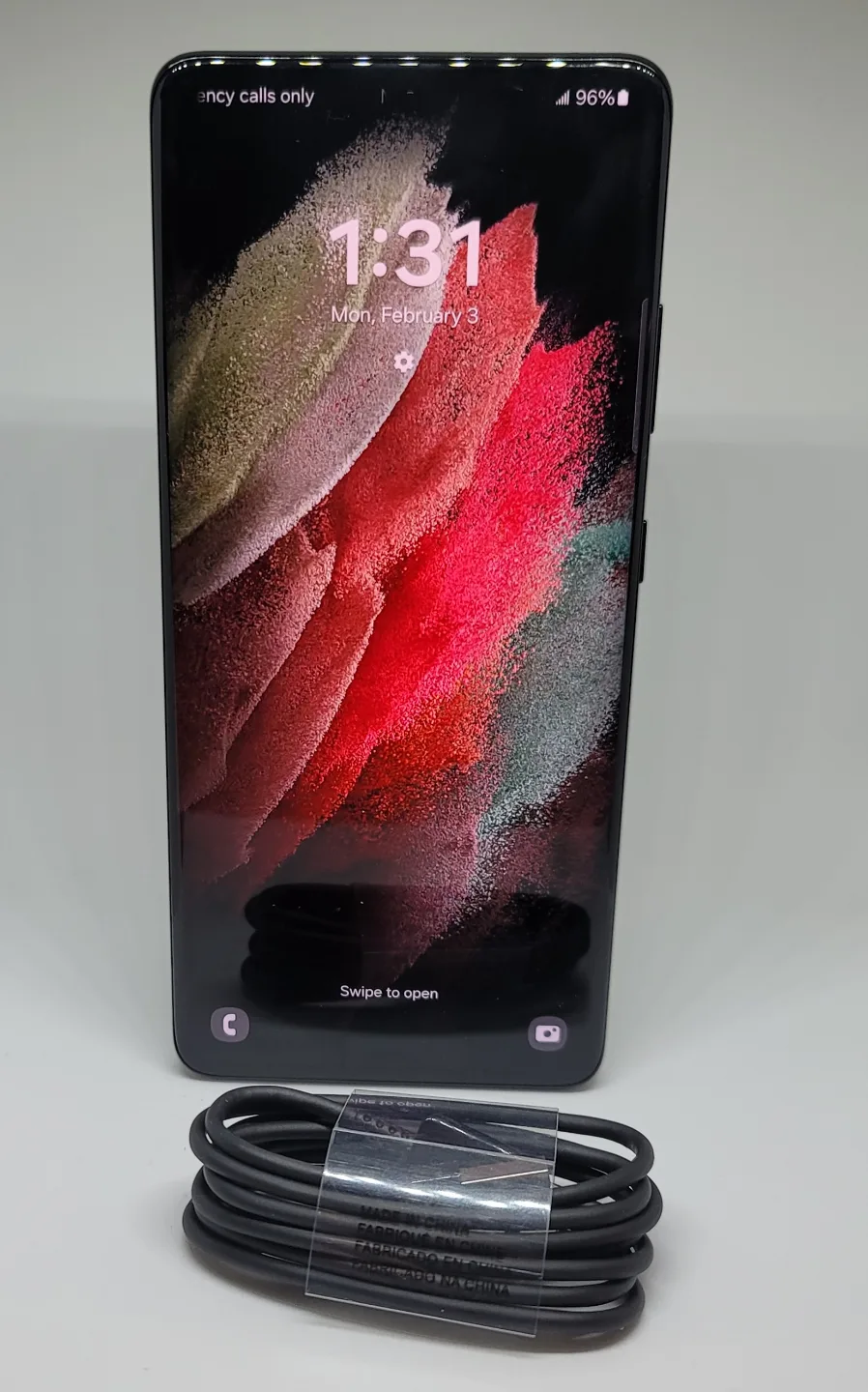 Samsung Galaxy S21 Ultra - 128 GB - Black Smartphone image indicator(4)