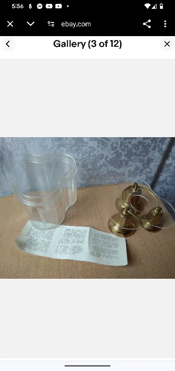 rare antique USSR brass bells 💚 image indicator(3)