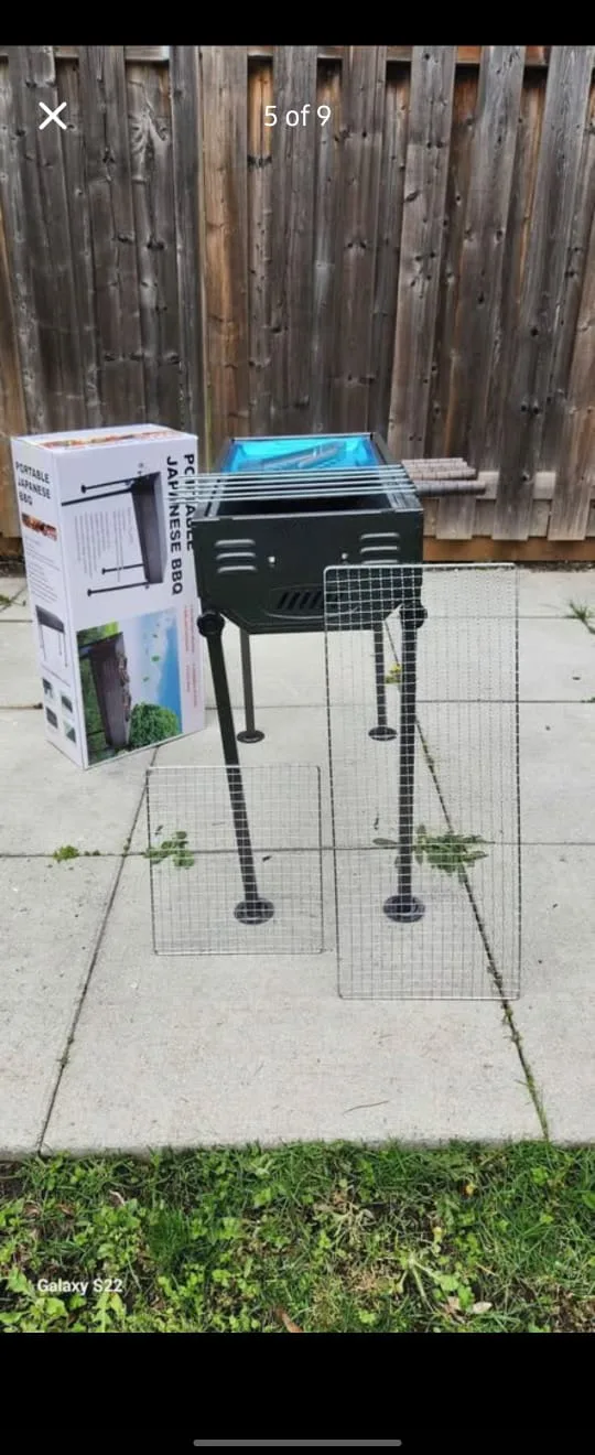 Portable Japanese BBQ Grill thumbnail