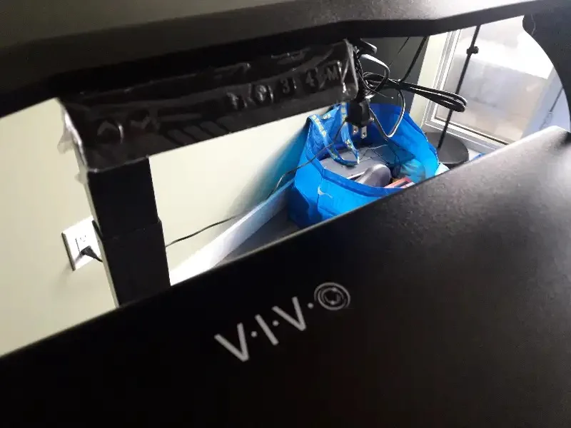 VIVO Black Sit-Stand Desk Converter image indicator(3)