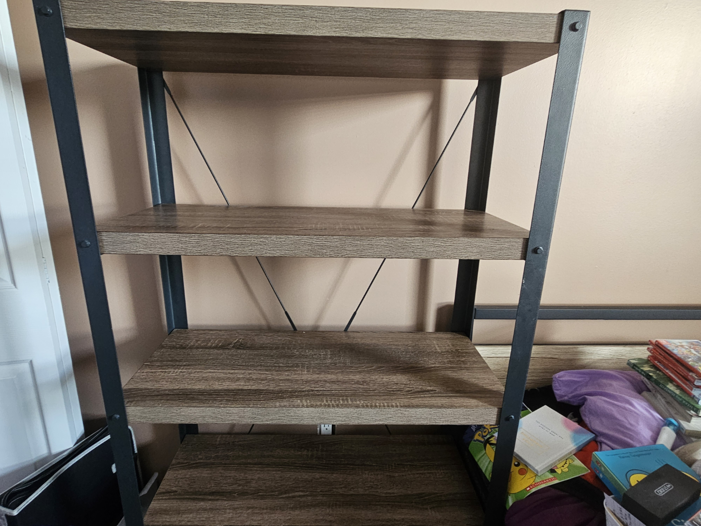 Four-Tier Industrial Shelving Unit - photo 2