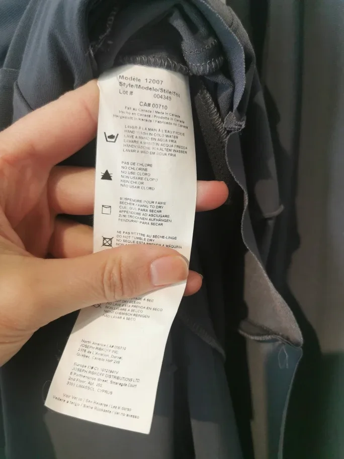 Joseph Ribkoff Size 8 Charcoal Grey Long Sleeve Dress image indicator(5)