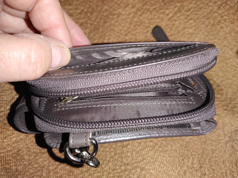 DANIER Genuine Leather Wallet on Strap image indicator(7)