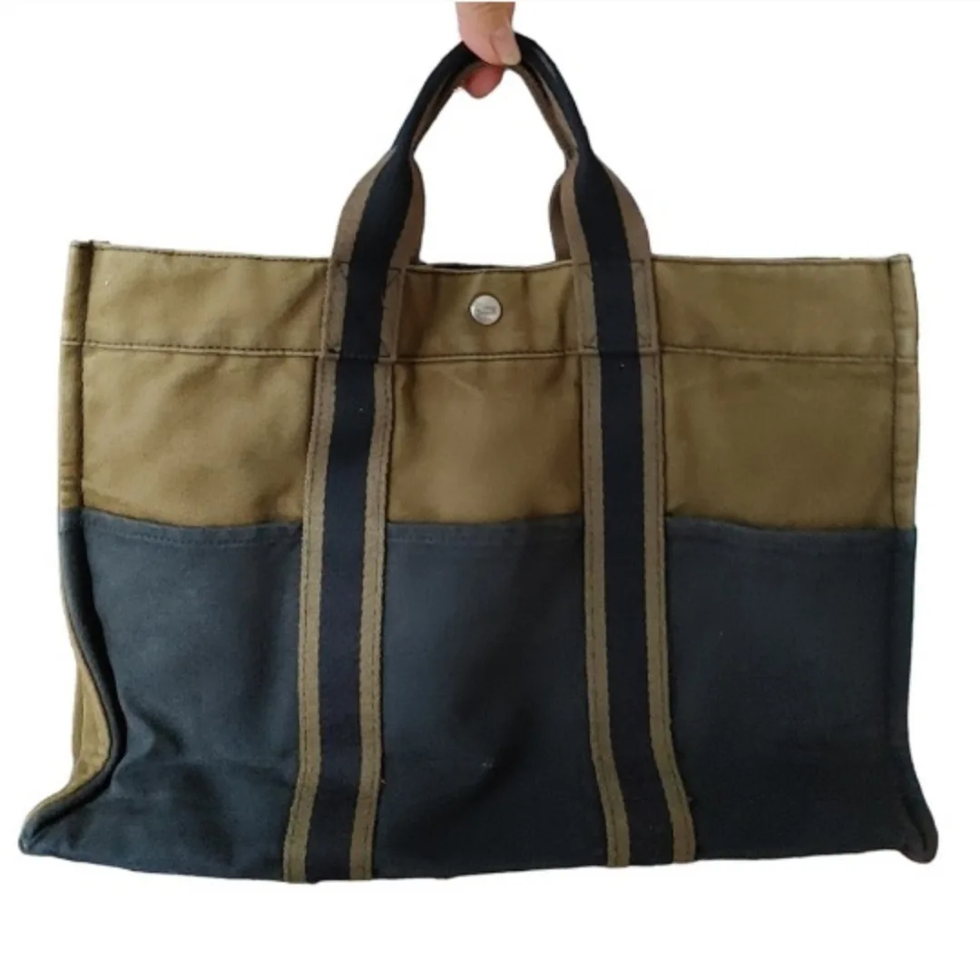 Hermes Canvas Tote Bag thumbnail