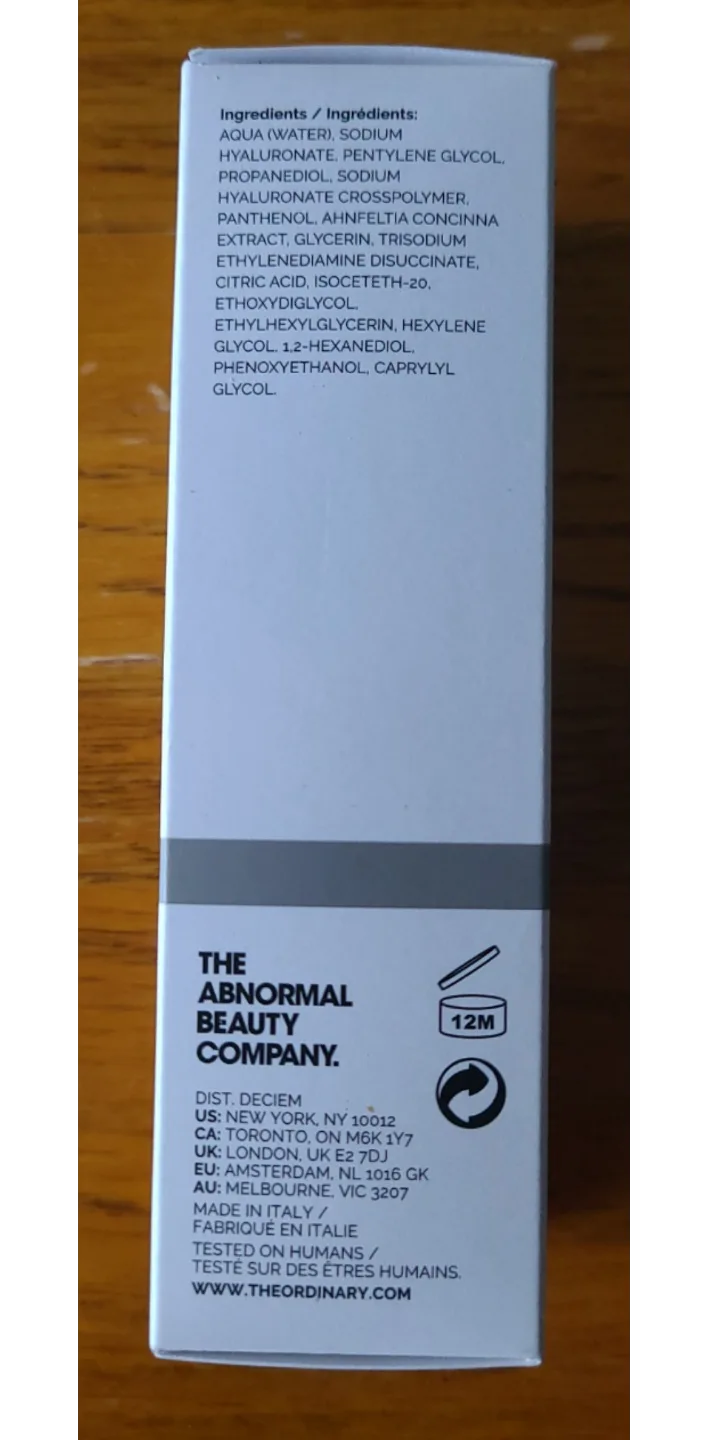 The Ordinary Hyaluronic Acid 2% + B5 30ml image indicator(4)