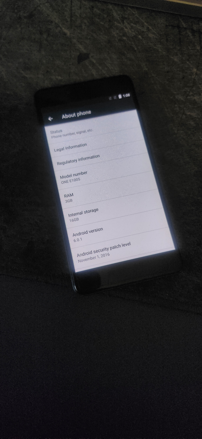 OnePlus One 16GB Smartphone - Android 6.0.1 - photo 3