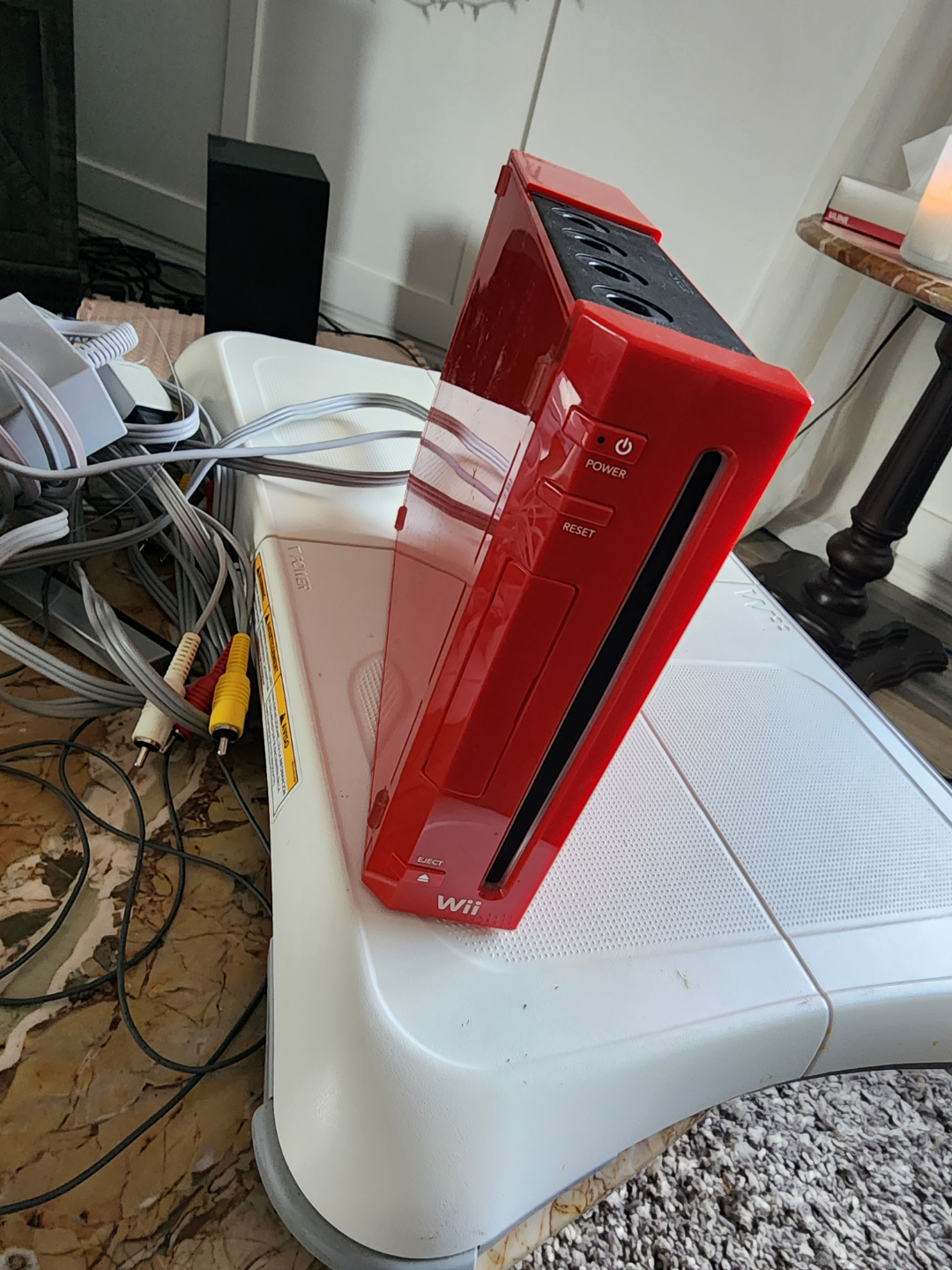 Nintendo Wii Bundle - Red Console, Games, Accessories - photo 4