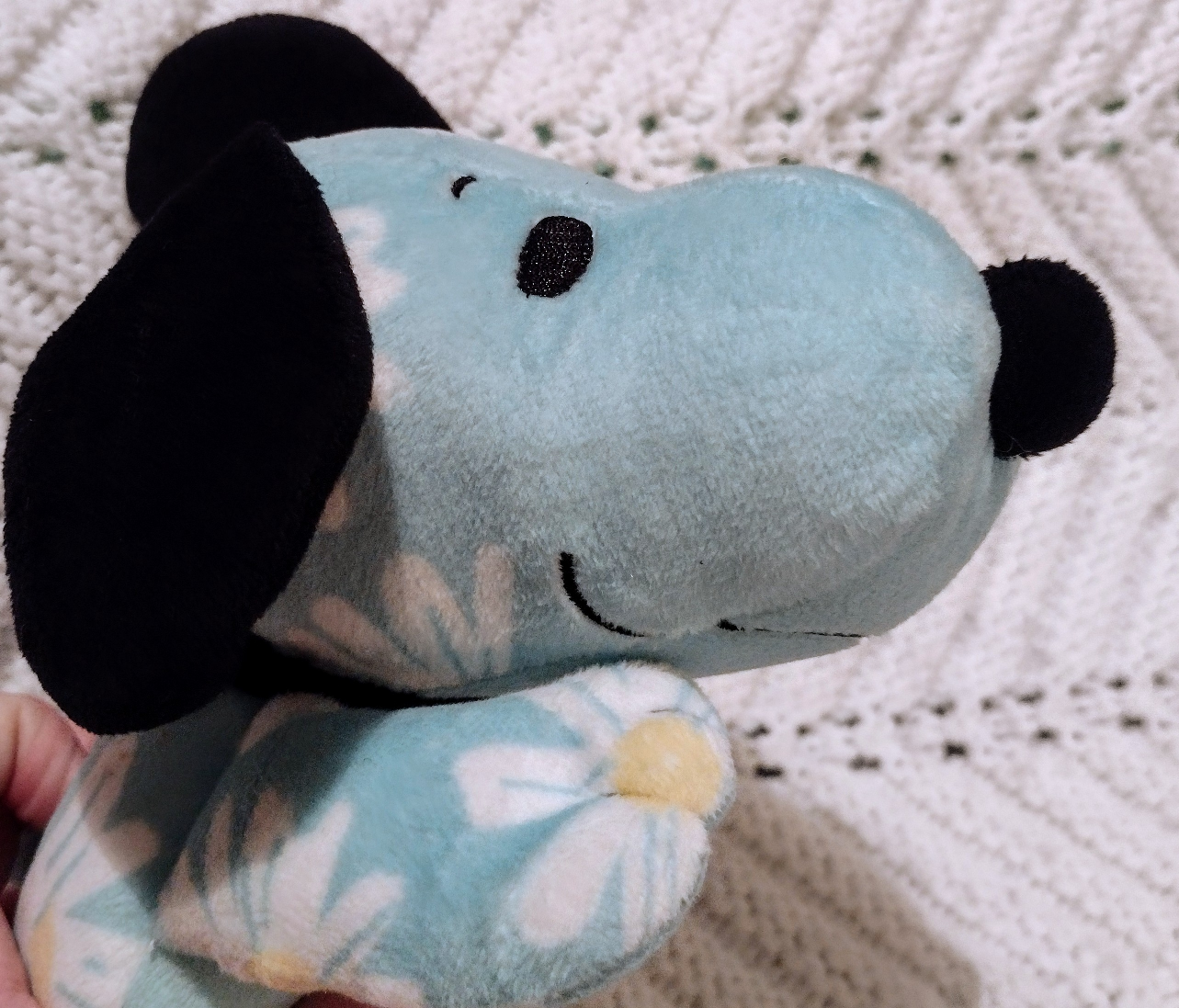 Snoopy Plush Hallmark Delightful Daisy Floppy Peanuts 10" - photo 5