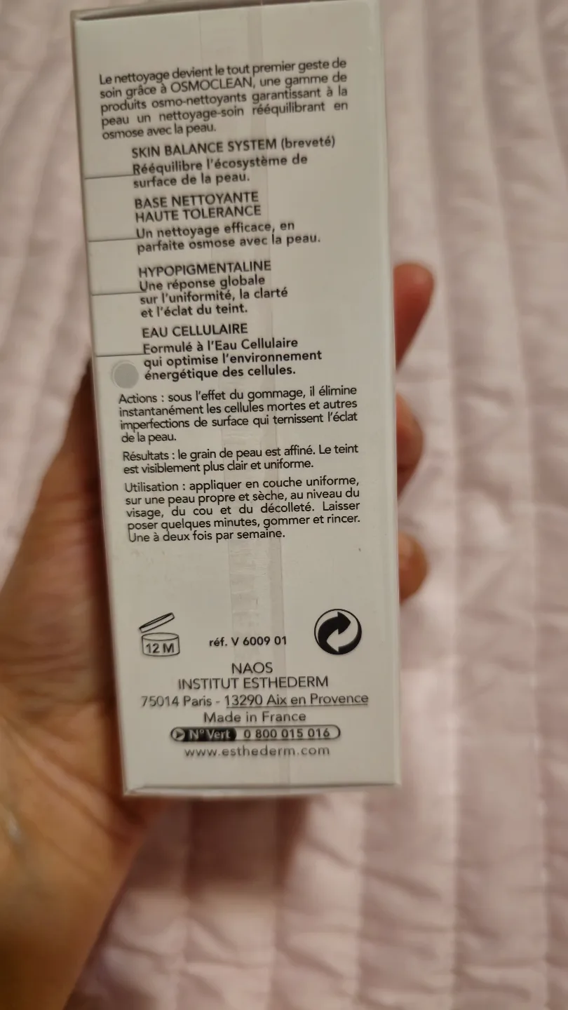 Institut Esthederm OsmoClean Lightening Buffing Mask 75ml image indicator(7)