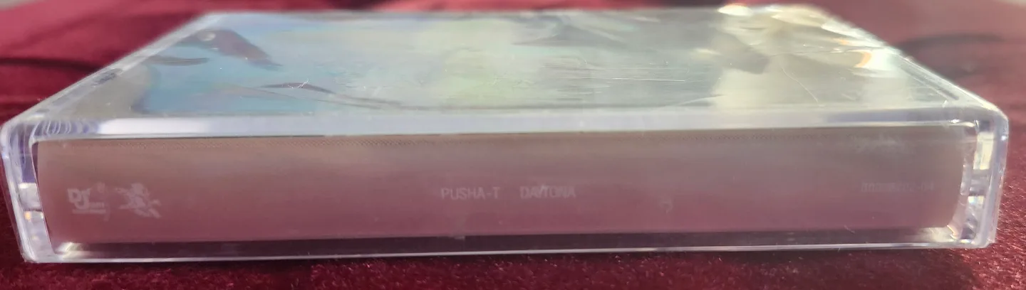 New Sealed Pusha T Cassette  DAYTONA 2018 Purple Tape image indicator(2)