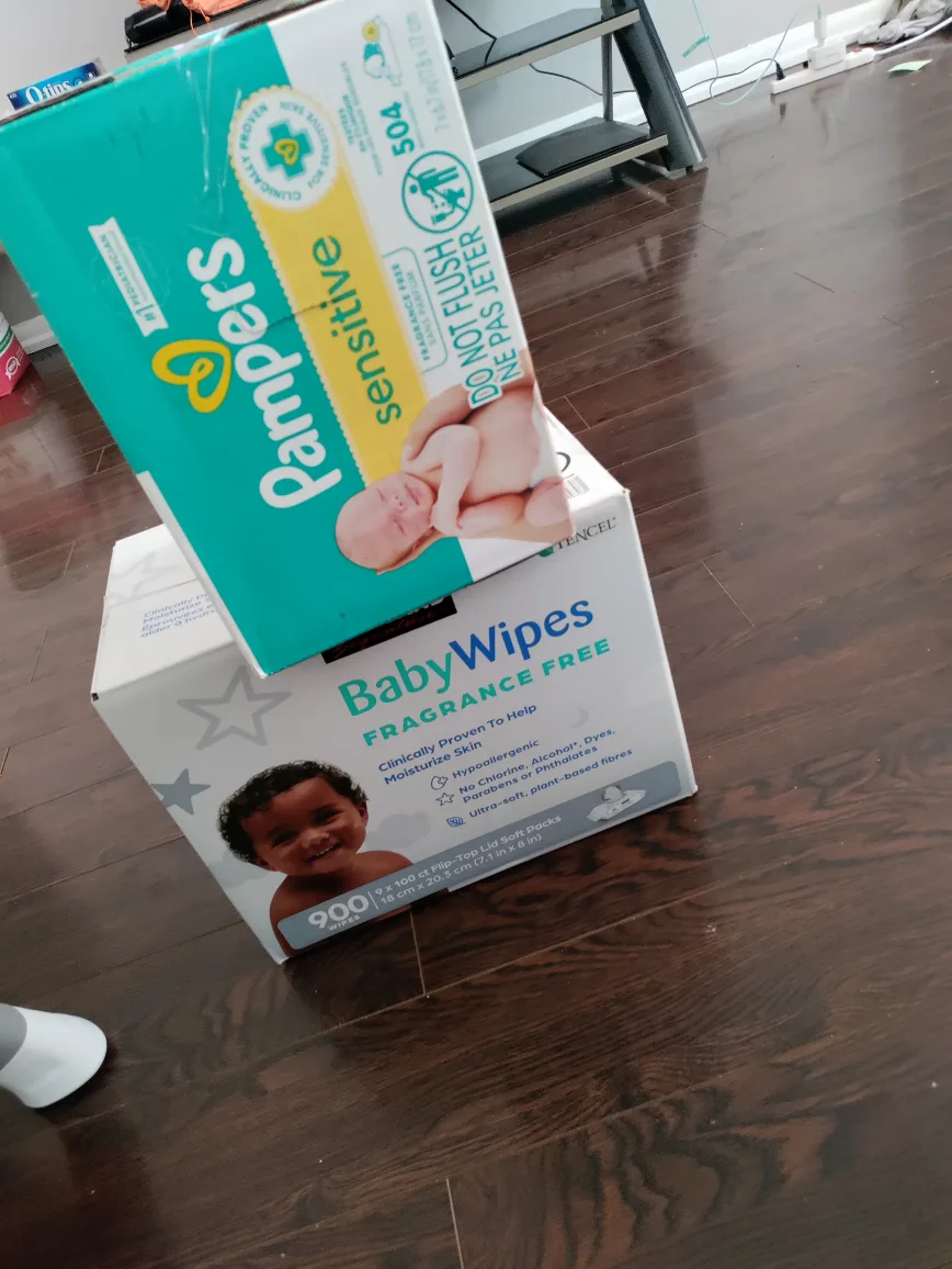 Pampers Sensitive Baby Wipes - 504 Count image indicator(2)