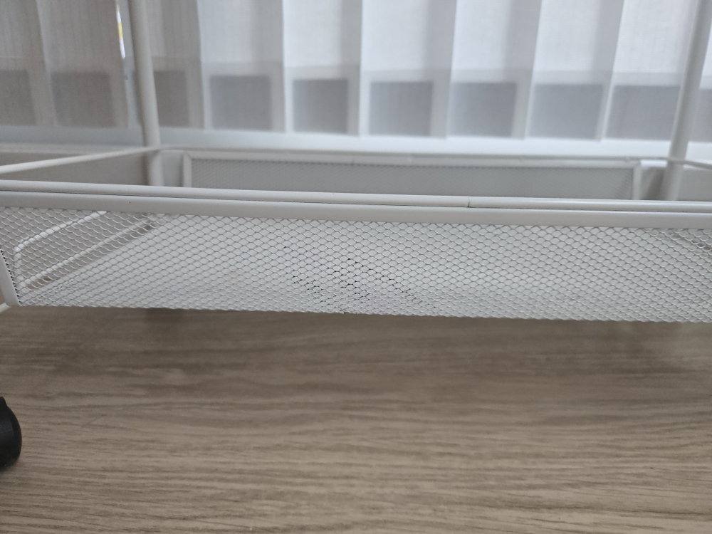 IKEA HORNAVAN 3-Tier Rolling Cart - White - photo 3