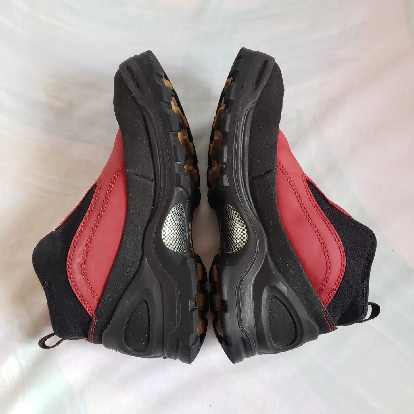 ECCO Red & Black Slip-on Ankle Boots image indicator(5)