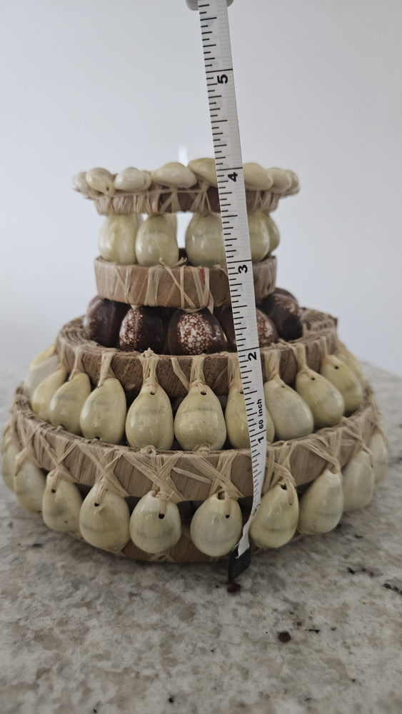 Seashell Decorative Tabletop Piece, from the Pacific Islands - photo 3