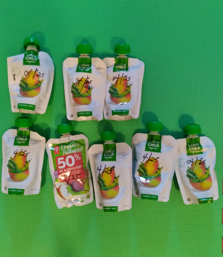 25 Similac Ready-to-Feed Bottles & 8 Baby Food Pouches - photo 3