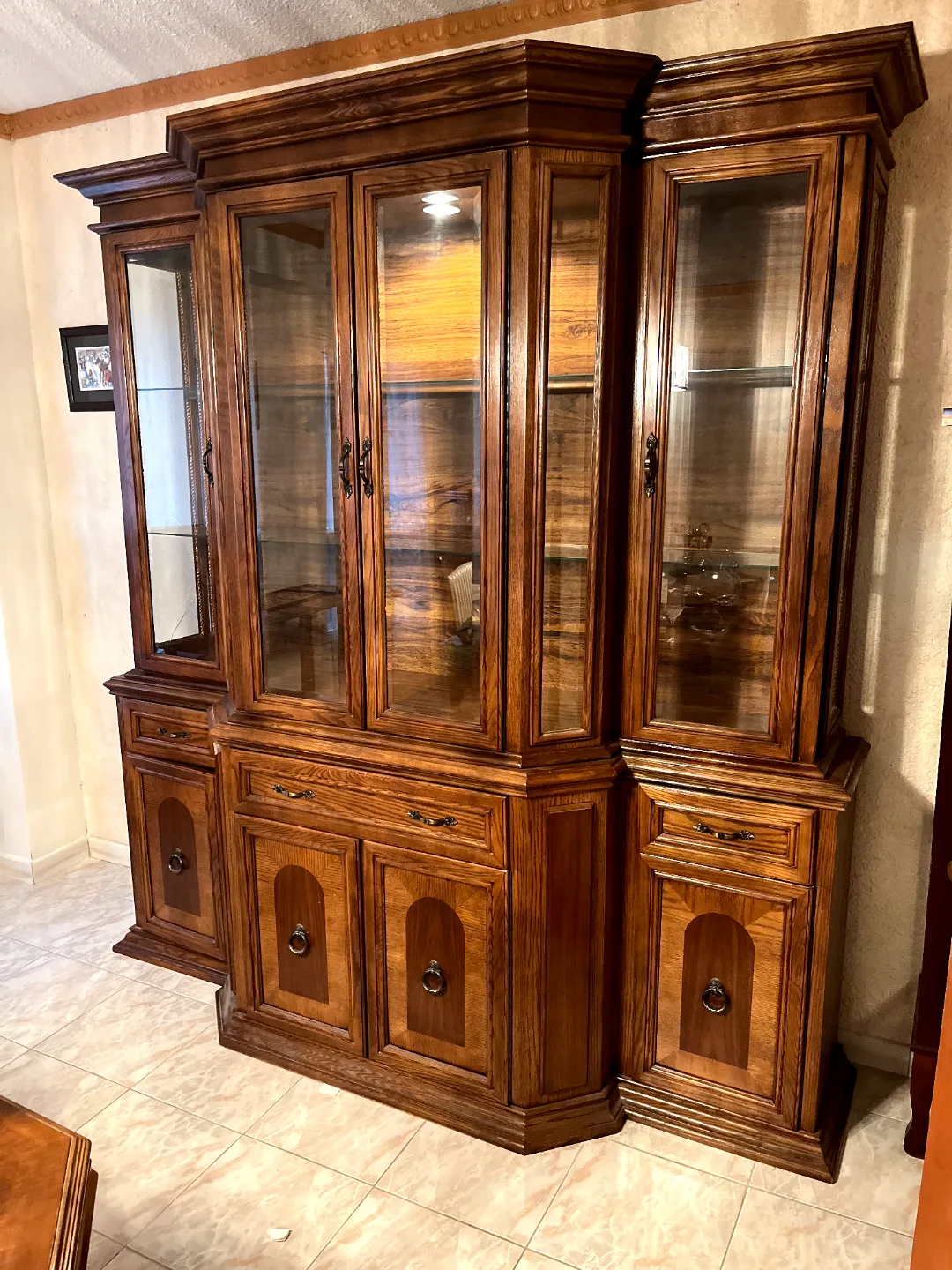 **Moving sale** Large Solid Oak Hutch thumbnail