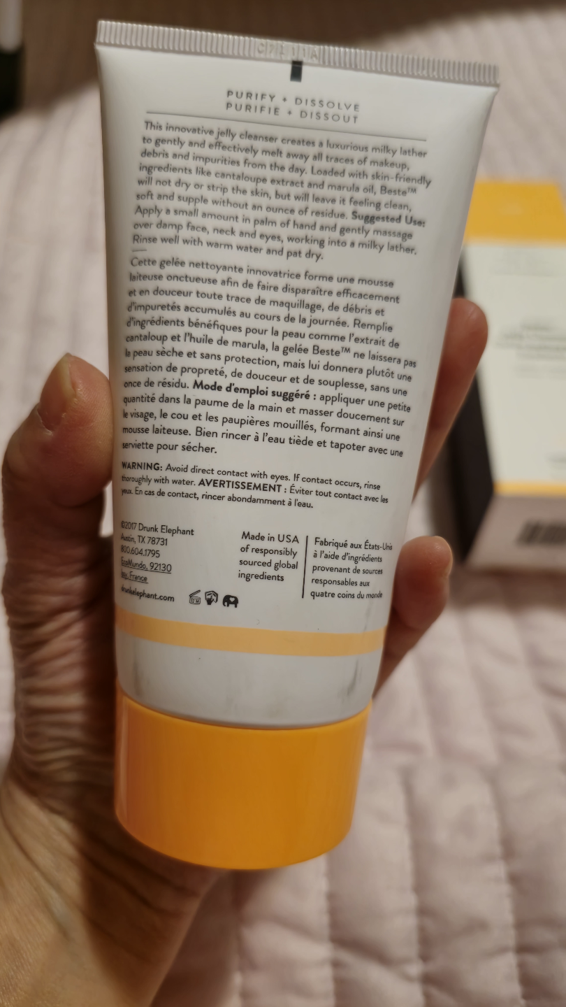 Drunk Elephant Beste Jelly Cleanser - Cantaloupe - 150ml - photo 4