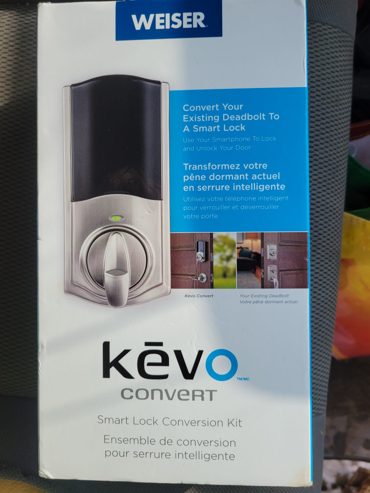 Kevo Convert Smart Lock Conversion Kit