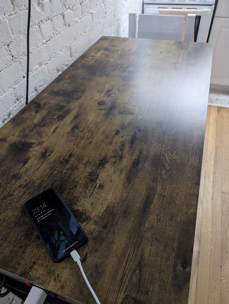 Kitchen island with power outlet - photo 3