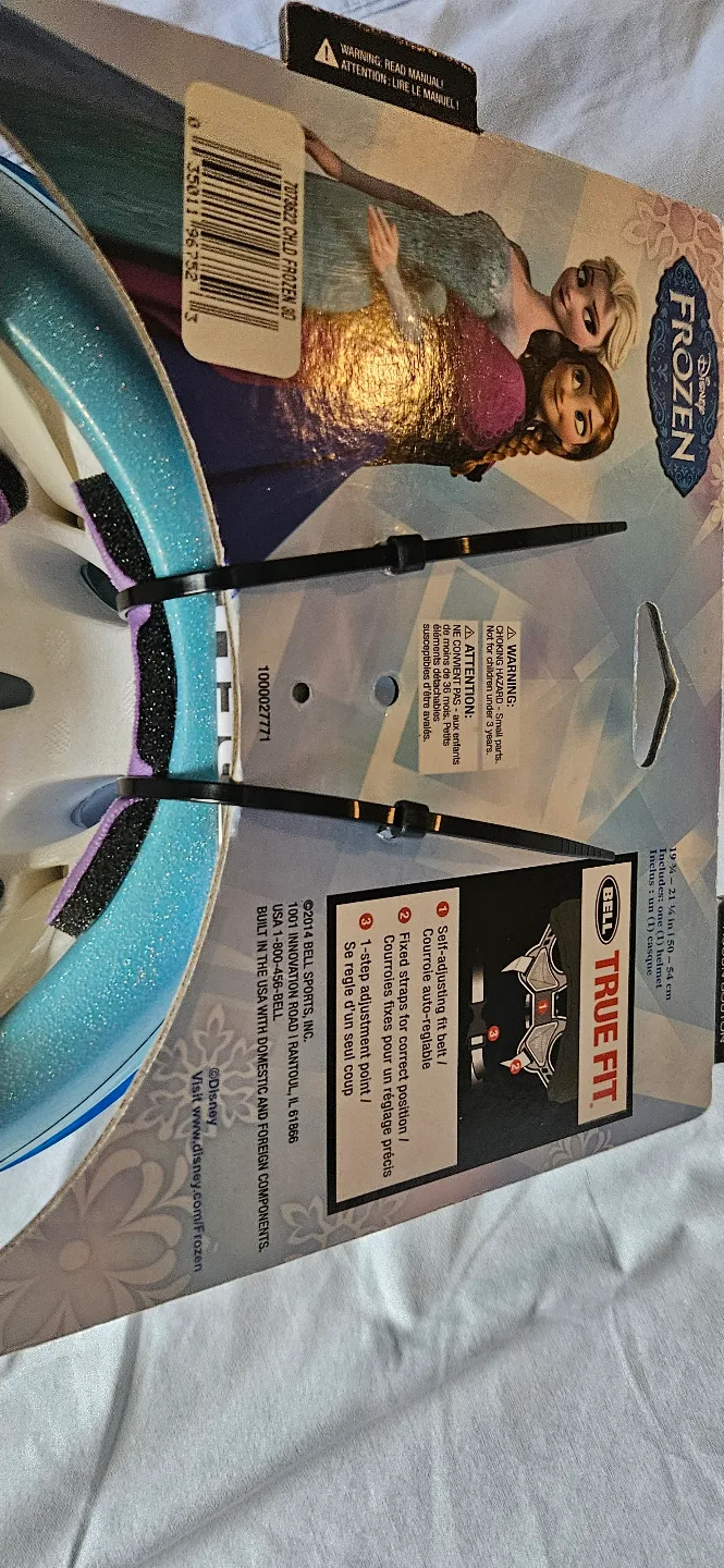 Disney Frozen Bicycle Helmet - Bell, Size 5-8 image indicator(8)