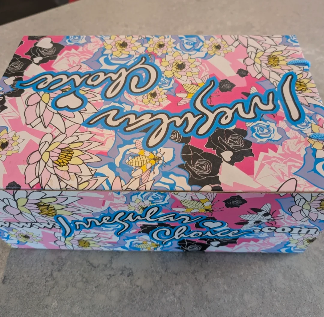 Irregular Choice Shimmer Black Heels - Size 38 image indicator(2)