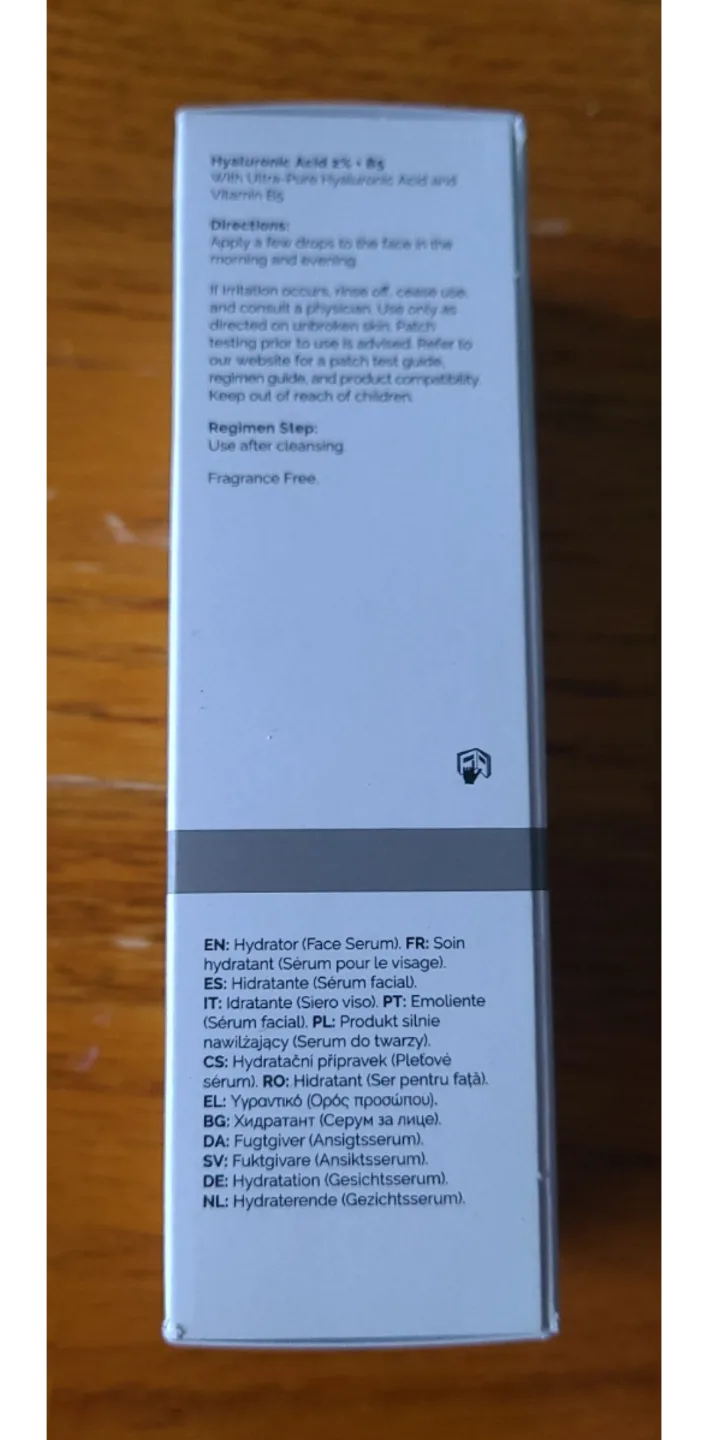 The Ordinary Hyaluronic Acid 2% + B5 30ml image indicator(2)
