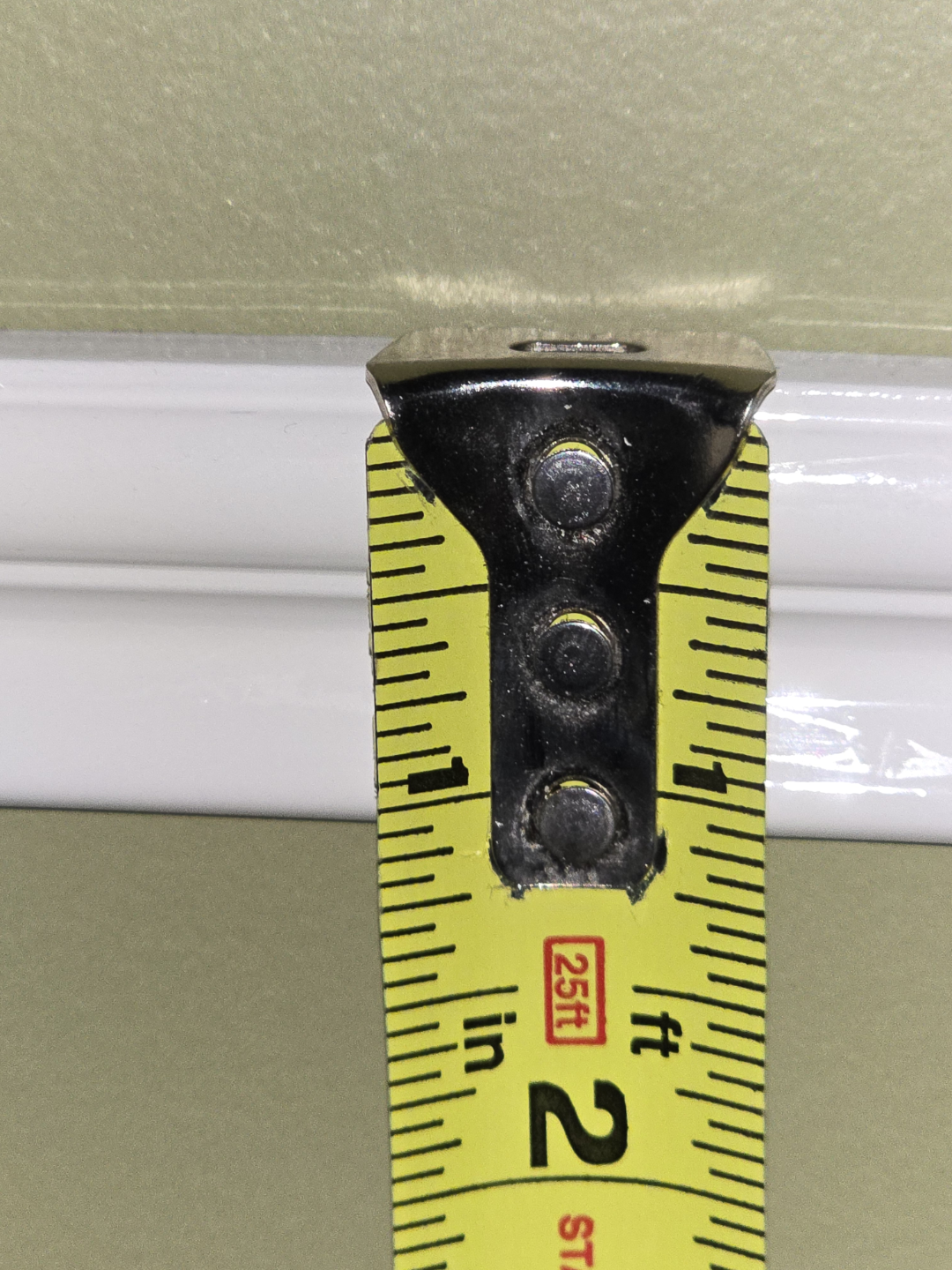 White Flexible Wall Baseboard Moulding - photo 3